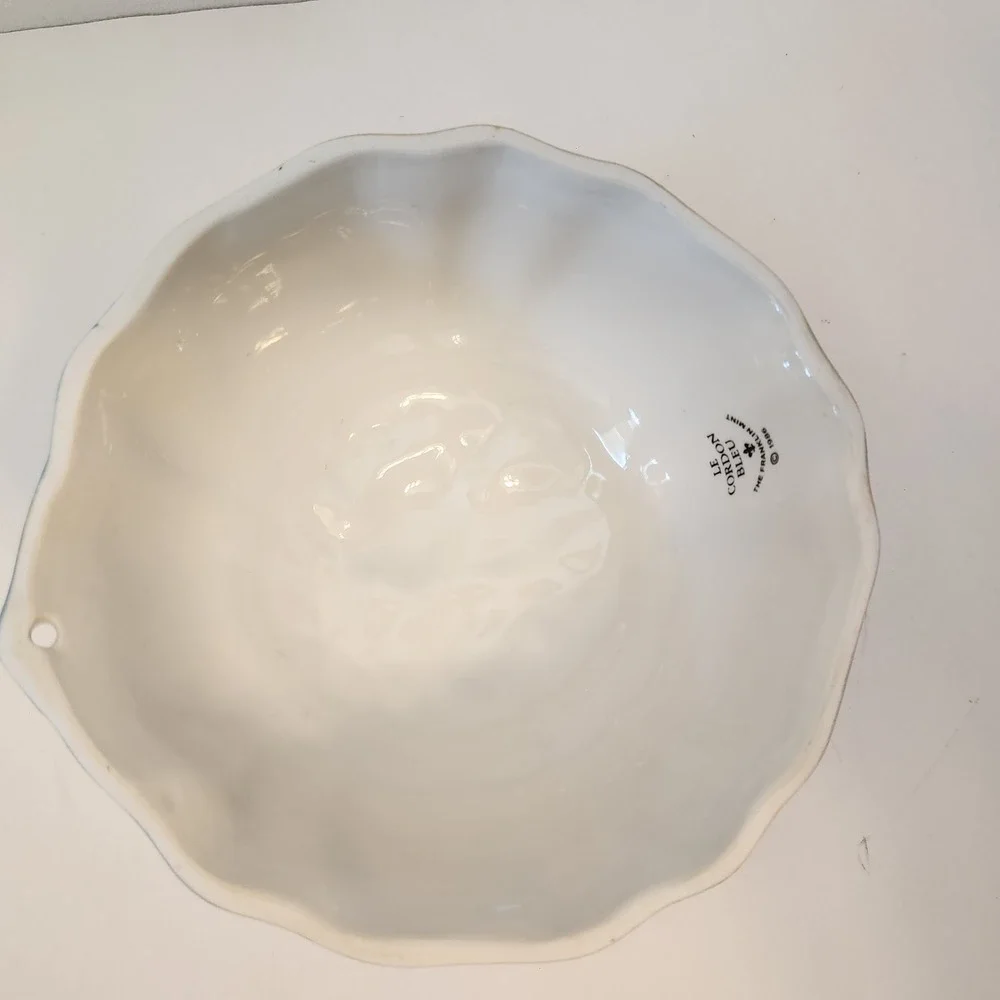 Vintage 1986 Le Cordon Bleu Franklin Mint Lemon Ceramic Jelly Mold Wall Hanging